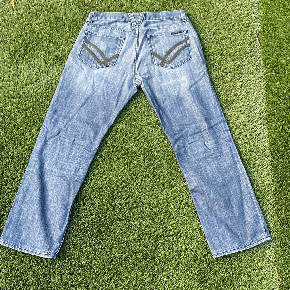William Rast Embroidered Jeans